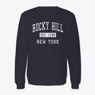 Rocky Hill New York Classic Established Crewneck Sweatshirt
