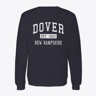 Dover New Hampshire Classic Established Crewneck Sweatshirt