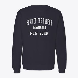 Head Of The Harbor New York Classic Established Crewneck Sweatshirt