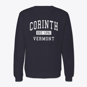 Corinth Vermont Classic Established Crewneck Sweatshirt