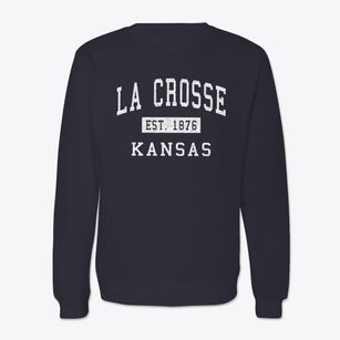 La Crosse Kansas Classic Established Crewneck Sweatshirt