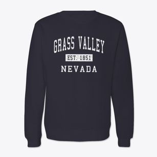 Grass Valley Nevada Classic Established Crewneck Sweatshirt