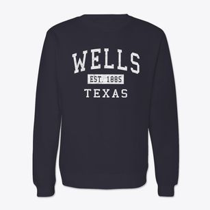 Wells Texas Classic Established Crewneck Sweatshirt