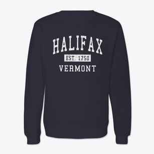 Halifax Vermont Classic Established Crewneck Sweatshirt