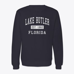 Lake Butler Florida Classic Established Crewneck Sweatshirt