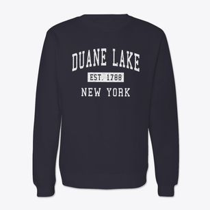 Duane Lake New York Classic Established Crewneck Sweatshirt