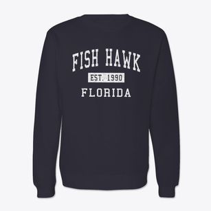 Fish Hawk Florida Classic Established Crewneck Sweatshirt