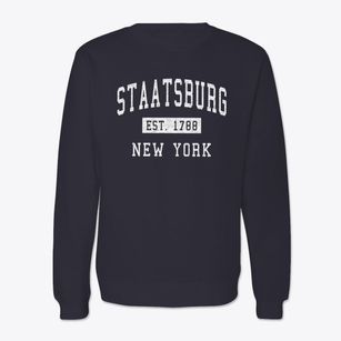 Staatsburg New York Classic Established Crewneck Sweatshirt