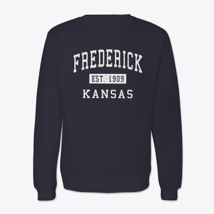 Frederick Kansas Classic Established Crewneck Sweatshirt