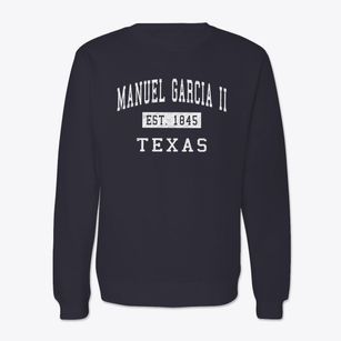 Manuel Garcia Ii Texas Classic Established Crewneck Sweatshirt