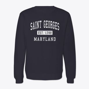 Saint Georges Maryland Classic Established Crewneck Sweatshirt