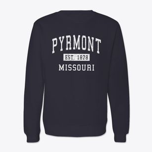Pyrmont Missouri Classic Established Crewneck Sweatshirt