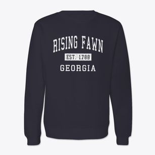 Rising Fawn Georgia Classic Established Crewneck Sweatshirt