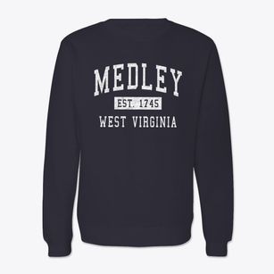 Medley West Virginia Classic Established Crewneck Sweatshirt
