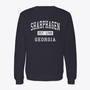 Sharphagen Georgia Classic Established Crewneck Sweatshirt