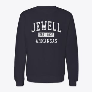 Jewell Arkansas Classic Established Crewneck Sweatshirt