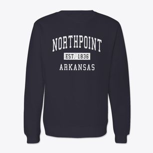 Northpoint Arkansas Classic Established Crewneck Sweatshirt