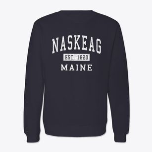 Naskeag Maine Classic Established Crewneck Sweatshirt