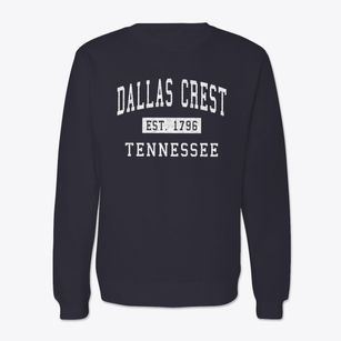 Dallas Crest Tennessee Classic Established Crewneck Sweatshirt