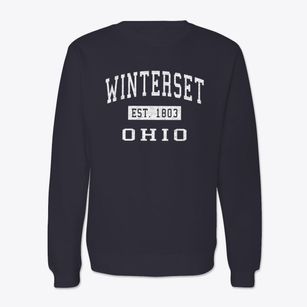 Winterset Ohio Classic Established Crewneck Sweatshirt