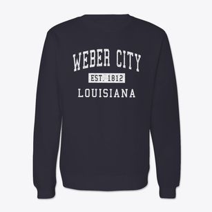 Weber City Louisiana Classic Established Crewneck Sweatshirt