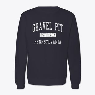 Gravel Pit Pennsylvania Classic Established Crewneck Sweatshirt