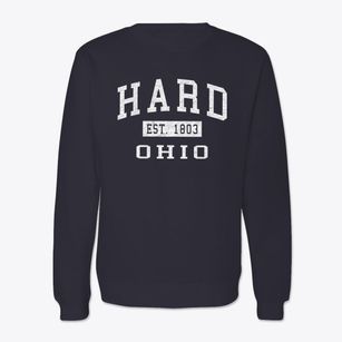 Hard Ohio Classic Established Crewneck Sweatshirt