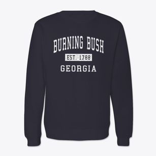 Burning Bush Georgia Classic Established Crewneck Sweatshirt
