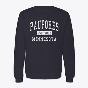 Paupores Minnesota Classic Established Crewneck Sweatshirt