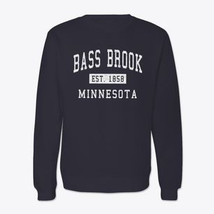 Bass Brook Minnesota Classic Established Crewneck Sweatshirt