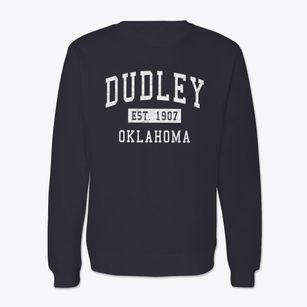 Dudley Oklahoma Classic Established Crewneck Sweatshirt