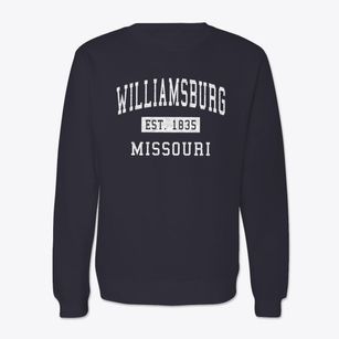 Williamsburg Missouri Classic Established Crewneck Sweatshirt