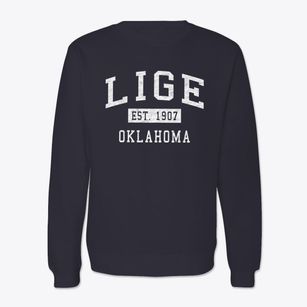 Lige Oklahoma Classic Established Crewneck Sweatshirt