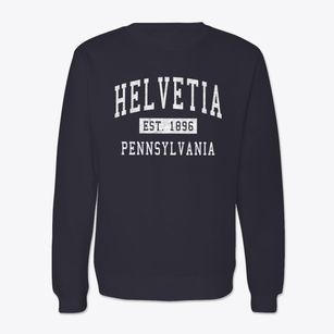 Helvetia Pennsylvania Classic Established Crewneck Sweatshirt