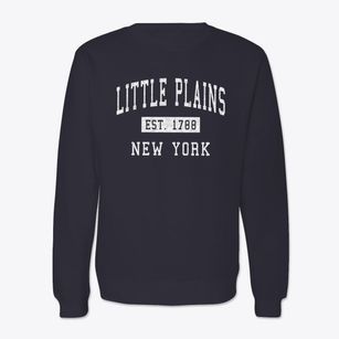 Little Plains New York Classic Established Crewneck Sweatshirt