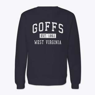 Goffs West Virginia Classic Established Crewneck Sweatshirt