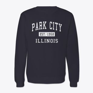 Park City Illinois Classic Established Crewneck Sweatshirt