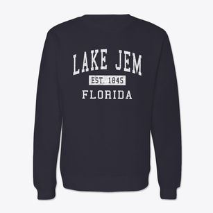 Lake Jem Florida Classic Established Crewneck Sweatshirt