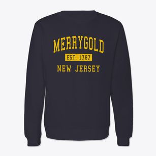 Merrygold New Jersey Classic Established Crewneck Sweatshirt