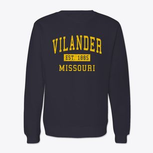 Vilander Missouri Classic Established Crewneck Sweatshirt