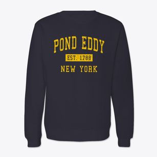 Pond Eddy New York Classic Established Crewneck Sweatshirt