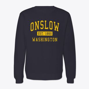 Onslow Washington Classic Established Crewneck Sweatshirt