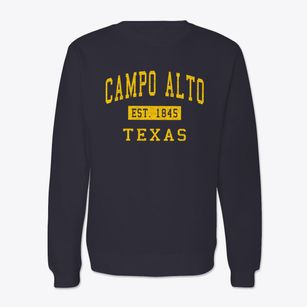 Campo Alto Texas Classic Established Crewneck Sweatshirt