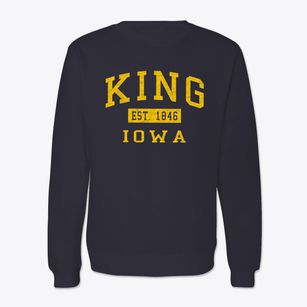 King Iowa Classic Established Crewneck Sweatshirt