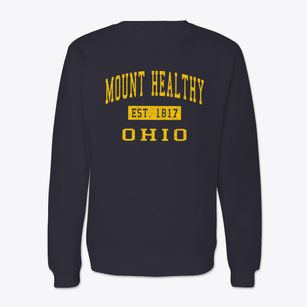 Mount Healthy Ohio Classic Established Crewneck Sweatshirt