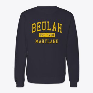 Beulah Maryland Classic Established Crewneck Sweatshirt
