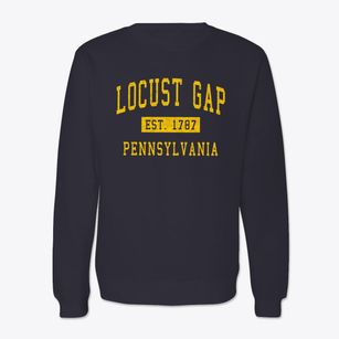 Locust Gap Pennsylvania Classic Established Crewneck Sweatshirt