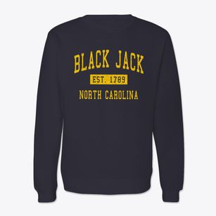 Black Jack North Carolina Classic Established Crewneck Sweatshirt