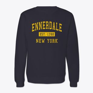 Ennerdale New York Classic Established Crewneck Sweatshirt
