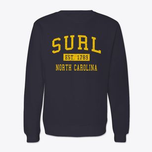 Surl North Carolina Classic Established Crewneck Sweatshirt
